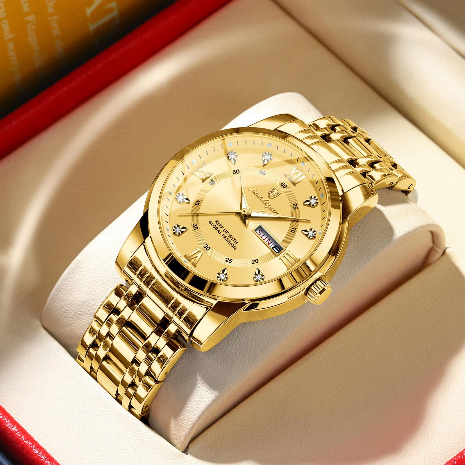 Dual Calendar Luminous Quartz Watch - P936 - CHILECLIKK