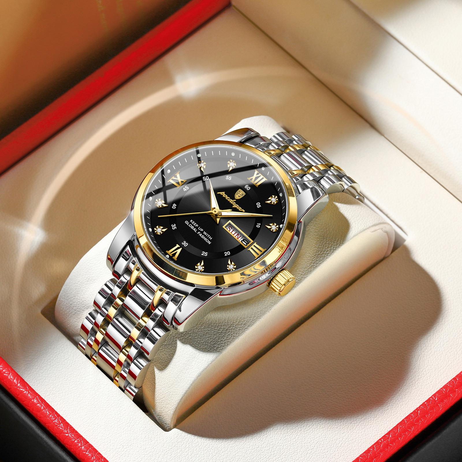 Dual Calendar Luminous Quartz Watch - P936 - CHILECLIKK